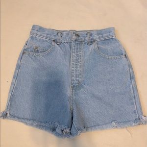 Metro Express Light Wash Jean Short